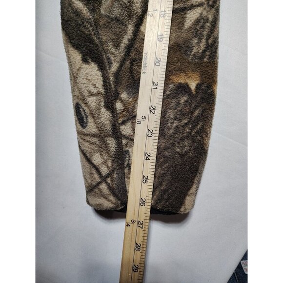 Gander Mountain Guide Series Reversible Fleece Brown Camouflage Jacket Men's XL - Picture 9 of 11